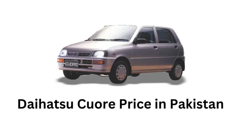 Daihatsu Cuore Price in Pakistan, Features and Specs